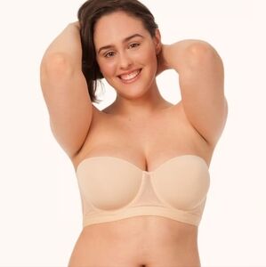 NWT Lively Smooth Strapless Toasted Almond Style #32214 Size 32D